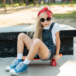 Sneakers With Girls' School Uniform - Stylish And Comfortable Shoes For Schoolgirls