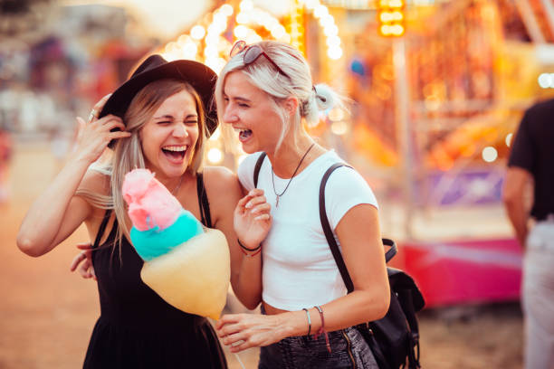 Fun and stylish outfit ideas for a day at the amusement park.